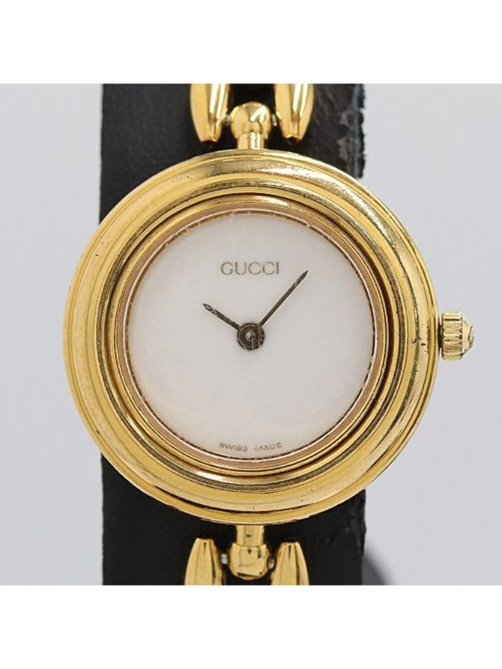 Gucci Box with Frame Change Bezel 11 12.2 Quartz White Dial Watch - Picture 2 of 5